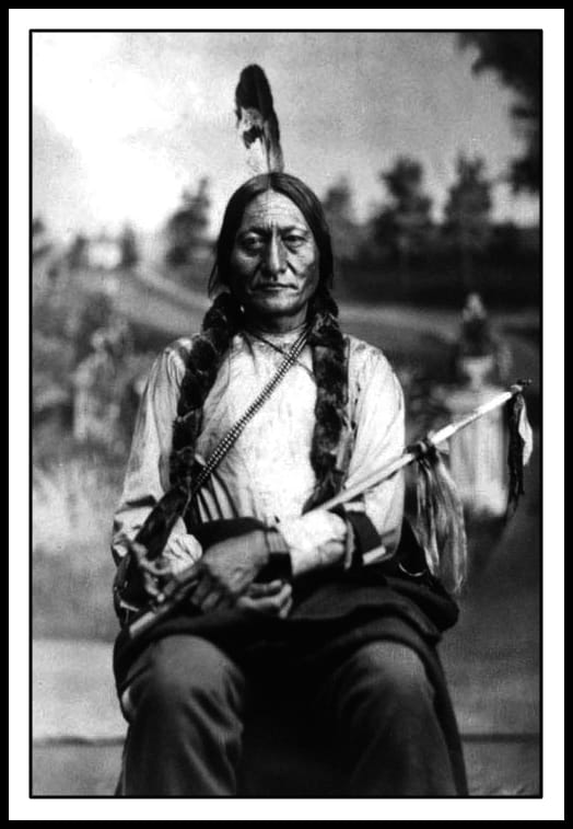 SITTING BULL 1885 50x70 299 Poster (ej med ram)