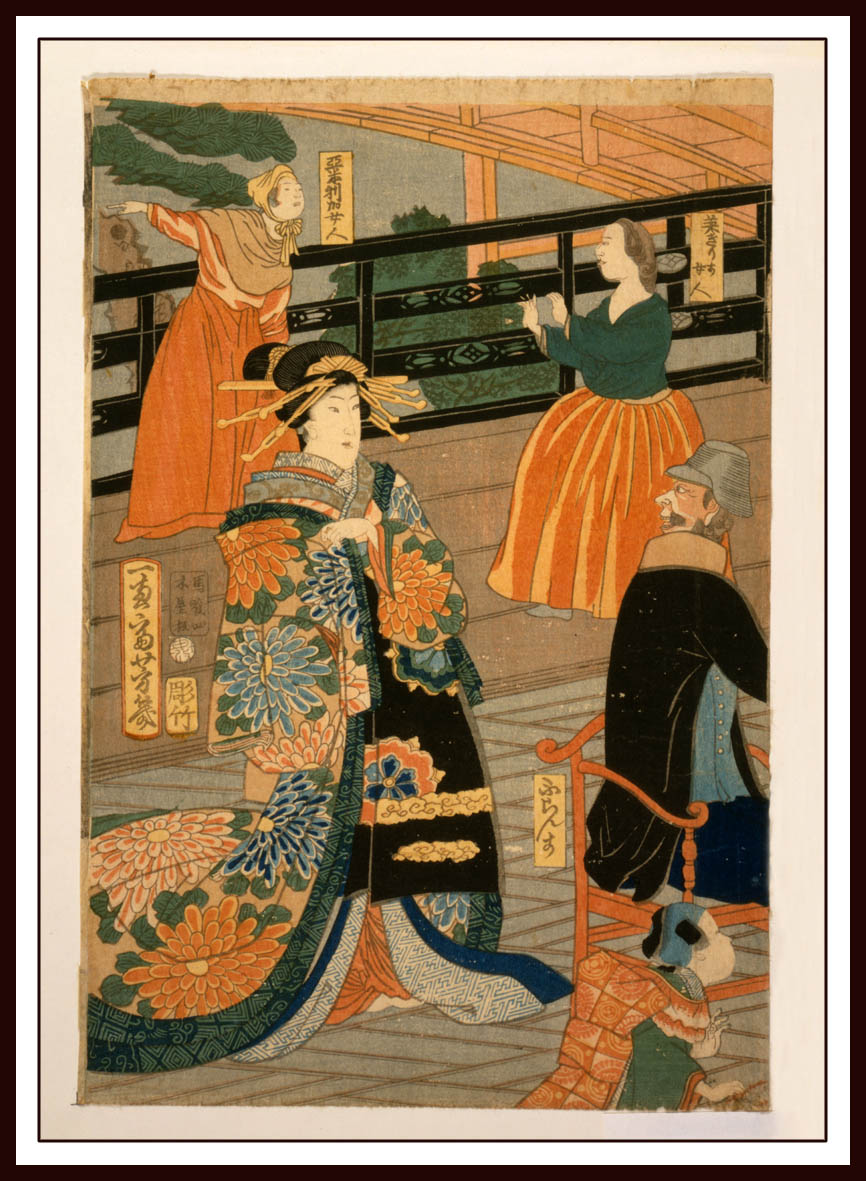 Japanese painting 50x70 299 Poster (ej med ram)
