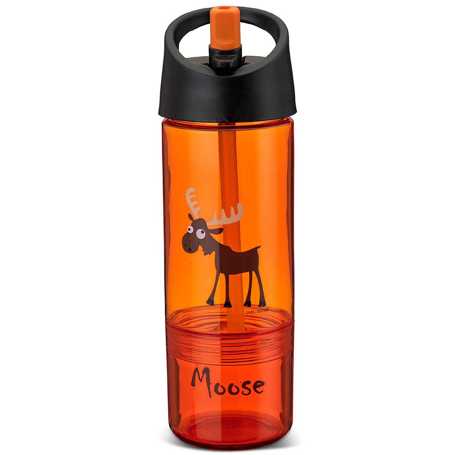 Barnflaska 2 i 1 0,3 + 0,15L Orange