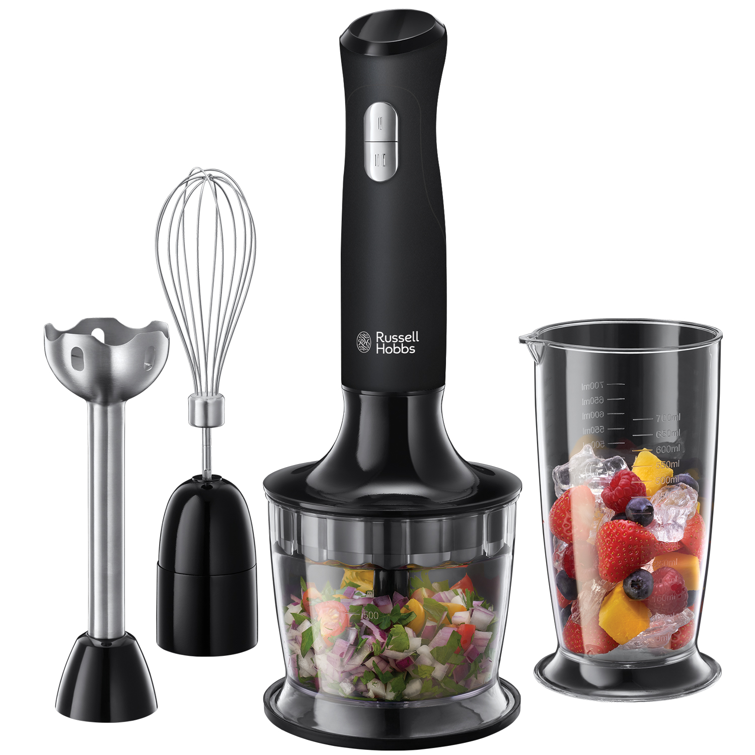 Stavmixer 24702-56 Black 3in1 Hand Blender