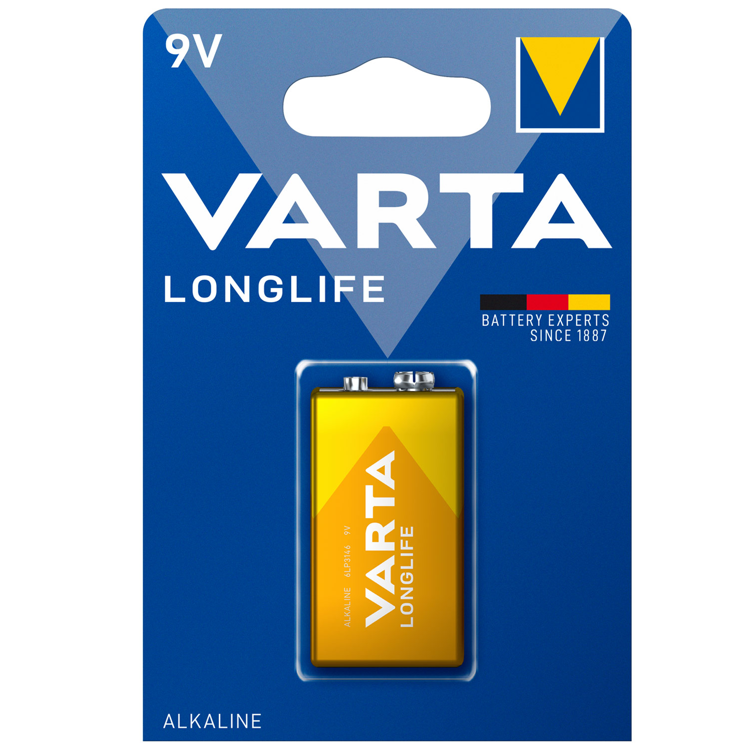 Longlife 9V Batteri 1-pack