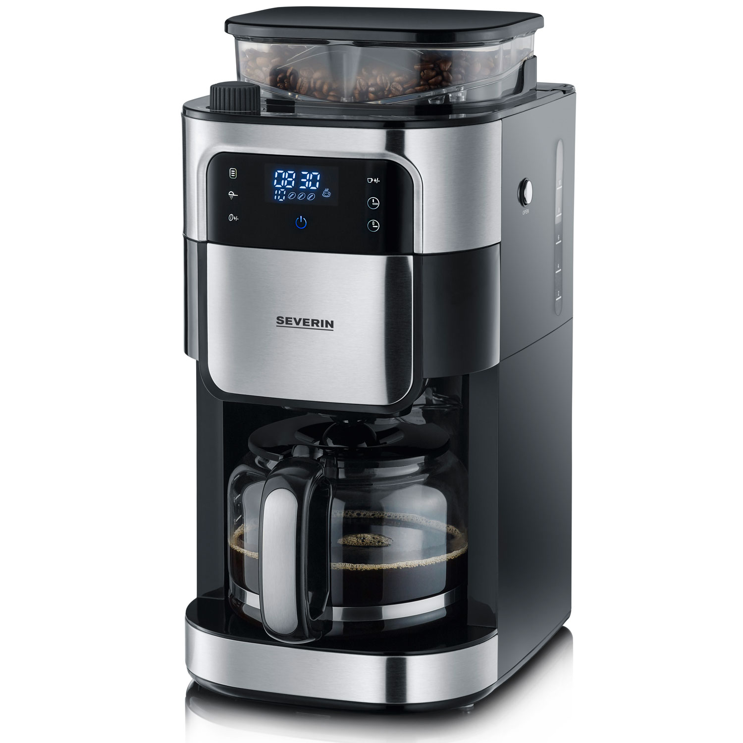 Kaffebryggare med kvarn KA4813 10 koppars 1000W KA4813