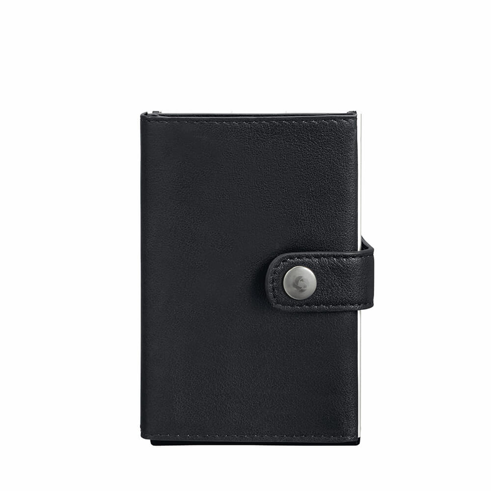 SAMSONITE Plånbok ALUFIT PLUS RFID  Card Case Slide Alu Svart inkl sedelfack