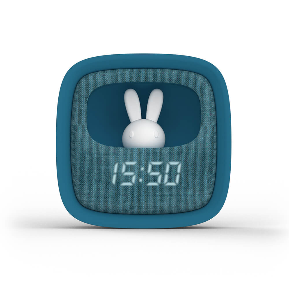 Väckarklocka med Nattlampa Billy Clock Mörkblå