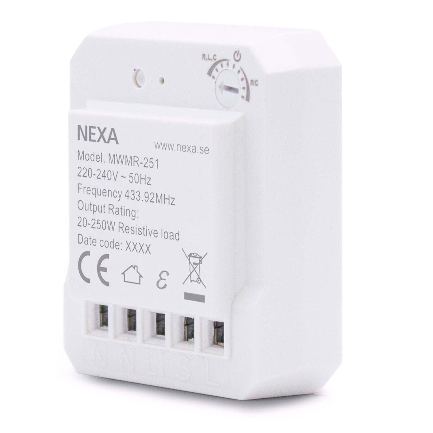 MWMR-251 Dosdimmer för strömbr