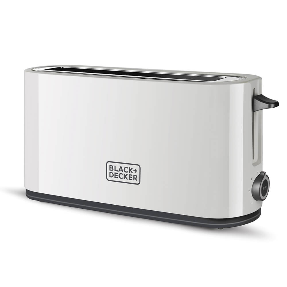 BLACK+DECKER Brödrost 1000W Vit