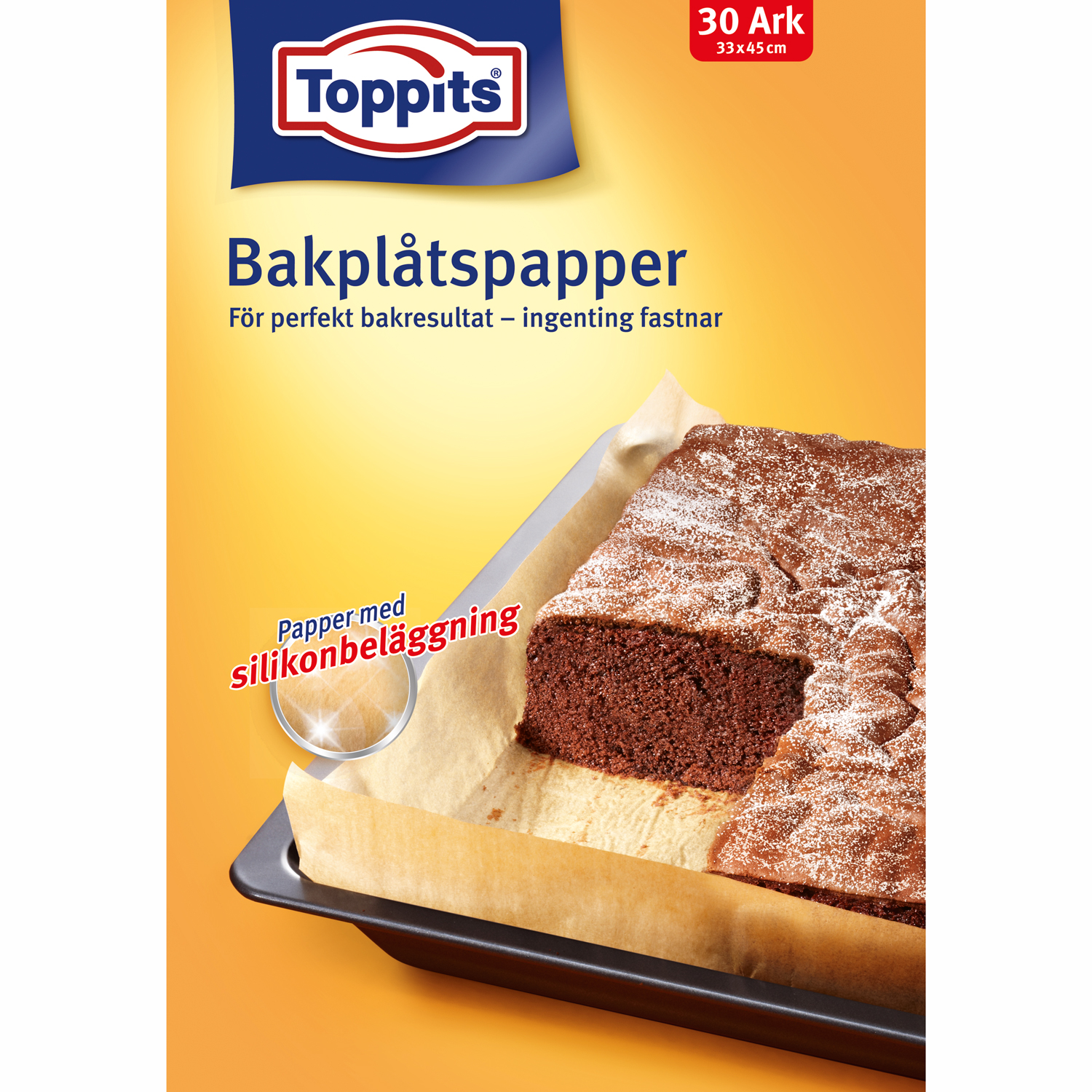 Bakplåtspapper Ark 33X45cm 30ark   24DFP