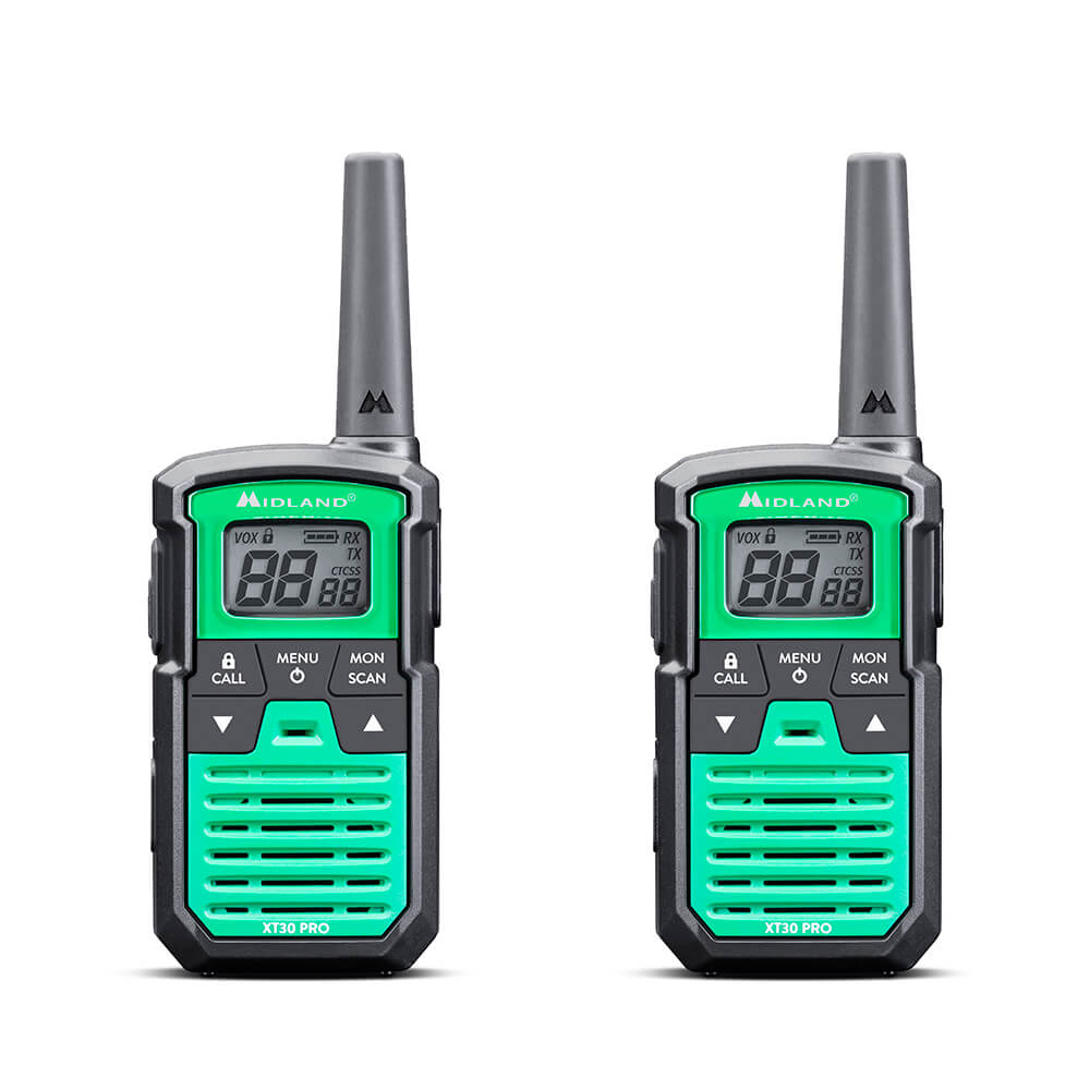 Walkie Talkie XT30 Pro Svart/Grön