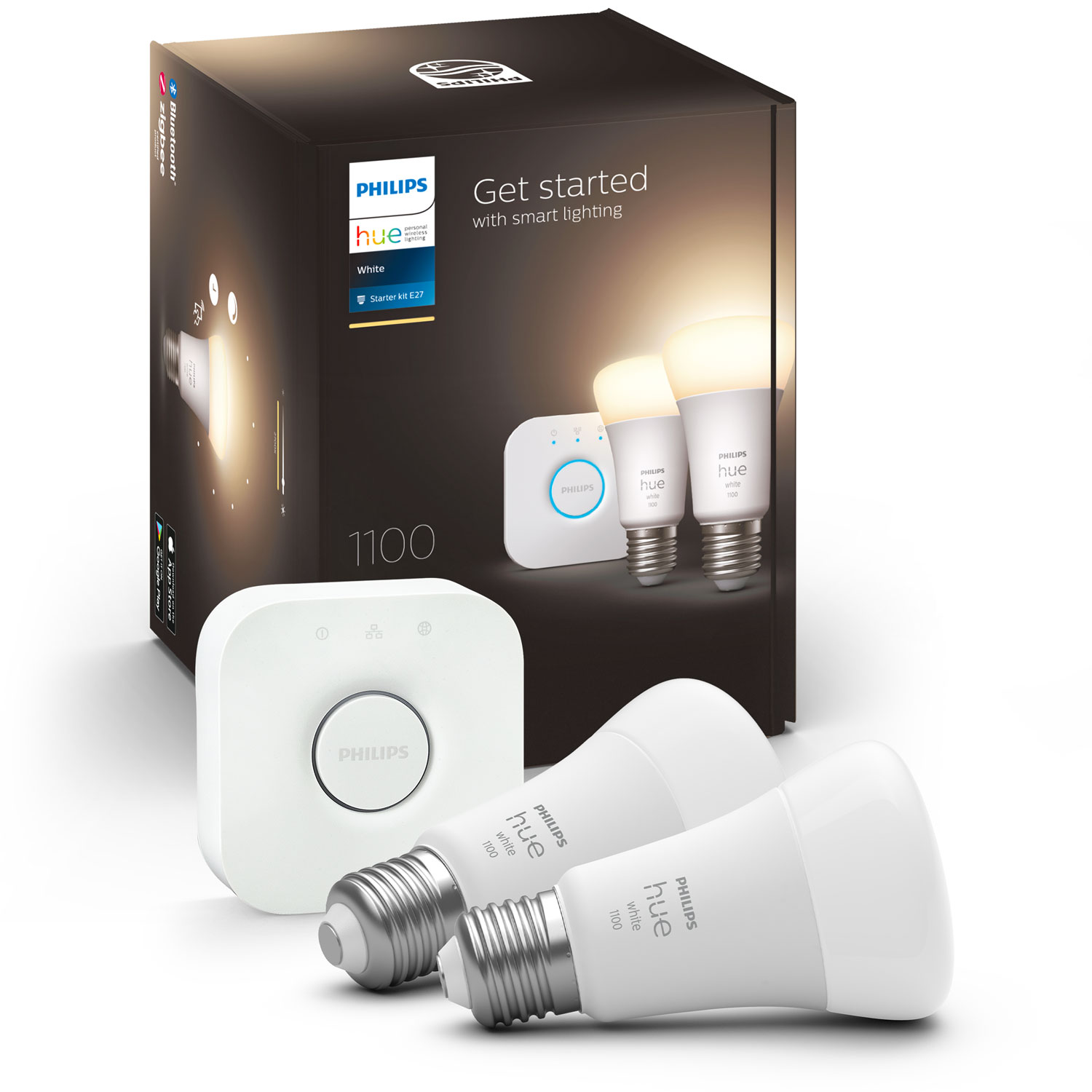 Startkit White 2 x E27