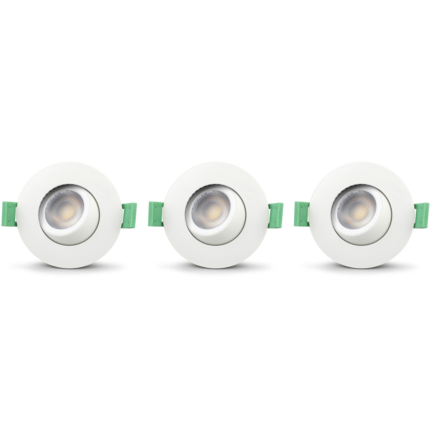 Sanna Dimbar Infälld downlight 3000K/4000K 520lm IP65 3-pack Vit