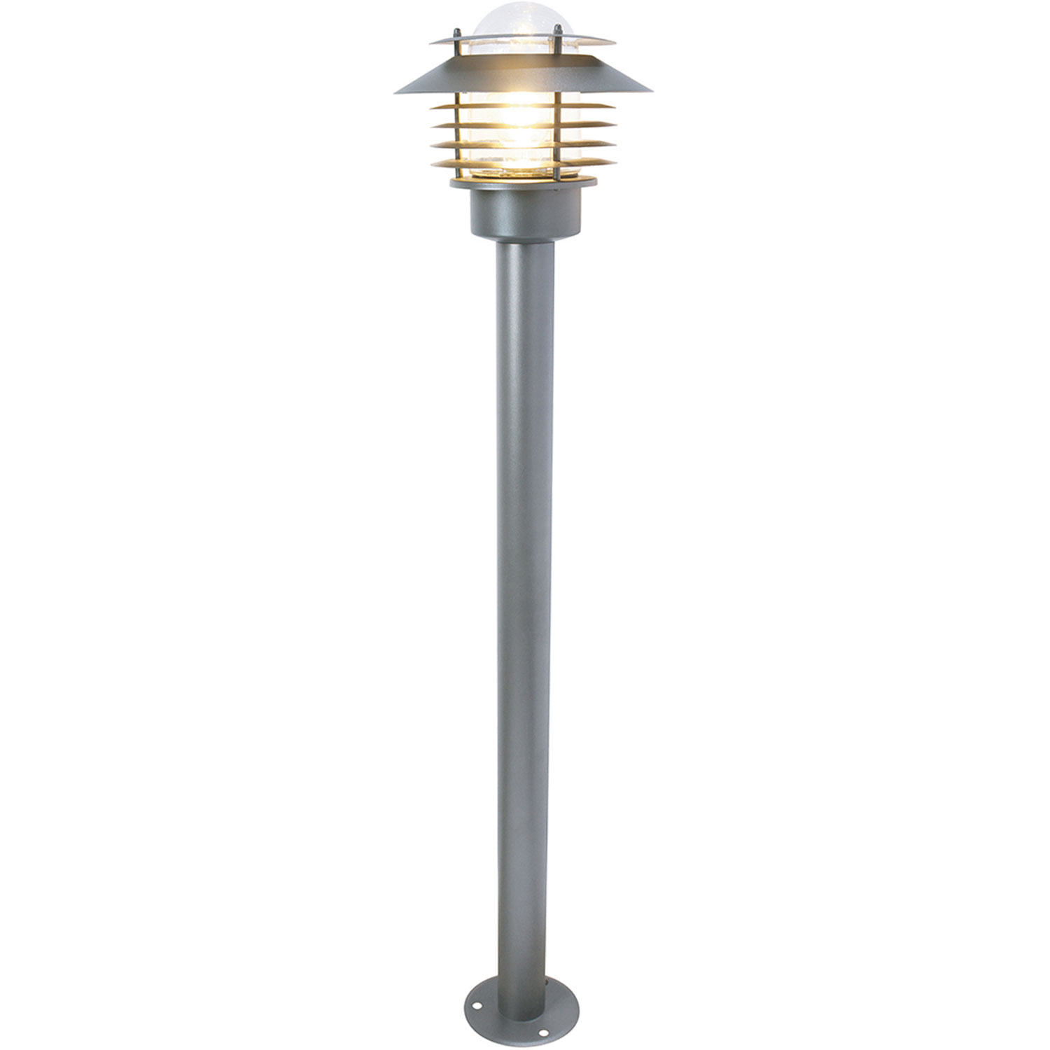 Stig Bollard Pollare 100cm E27-sockel IP44 Antracit