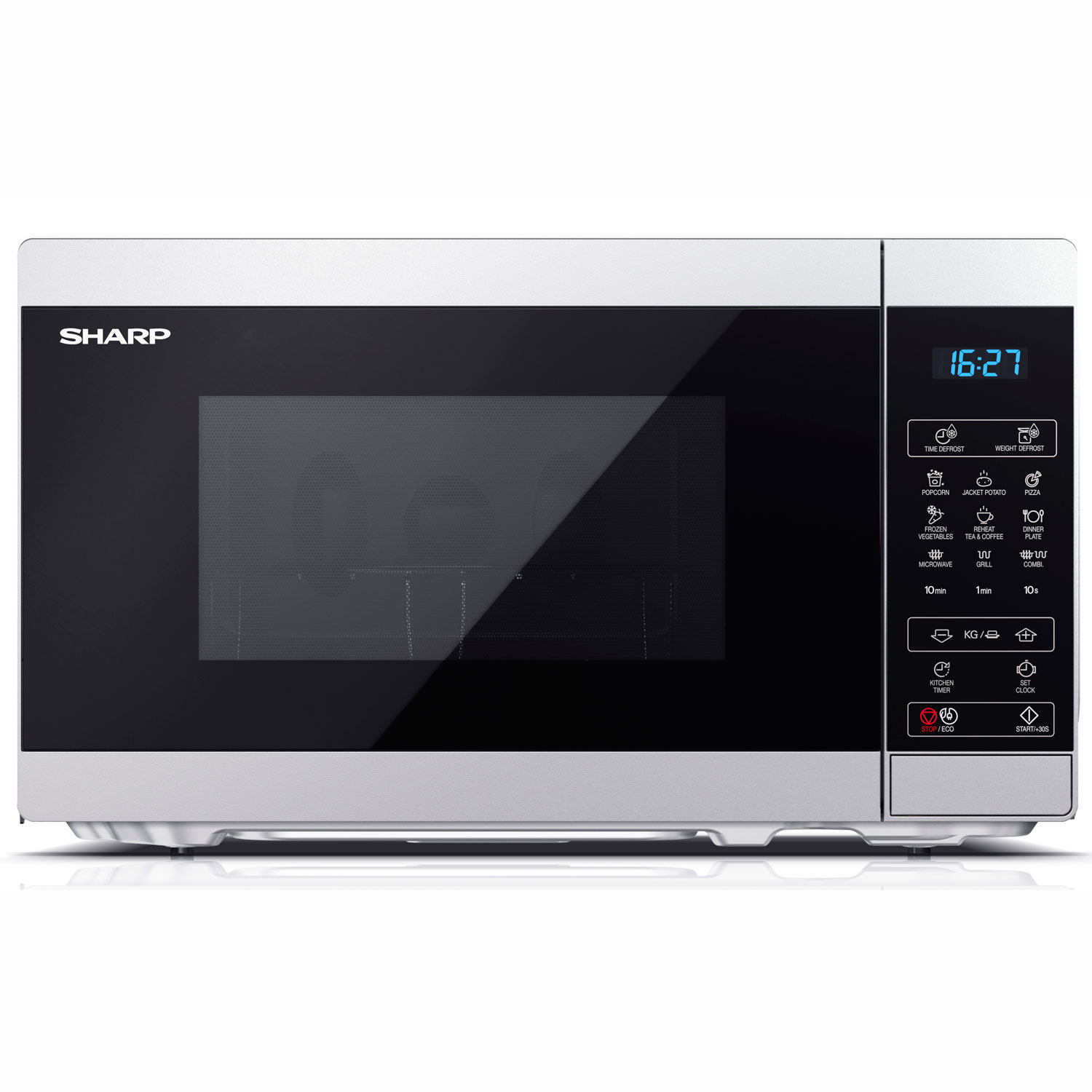 Mikrovågsugn 20l Digital panel 800W Grill