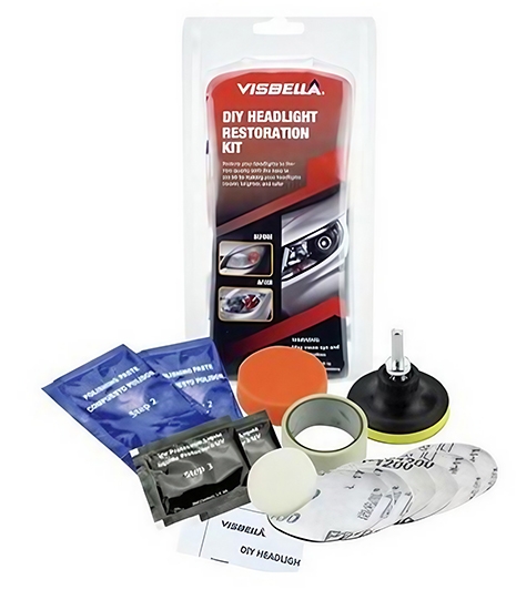 Visbella Polerings Kit för Strålkastare - Rengör & polerar