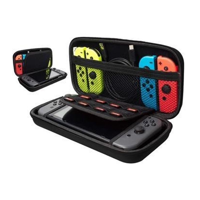 Hård Förvaringsväska, Kompatibelt Fodral till Nintendo Switch, Svart