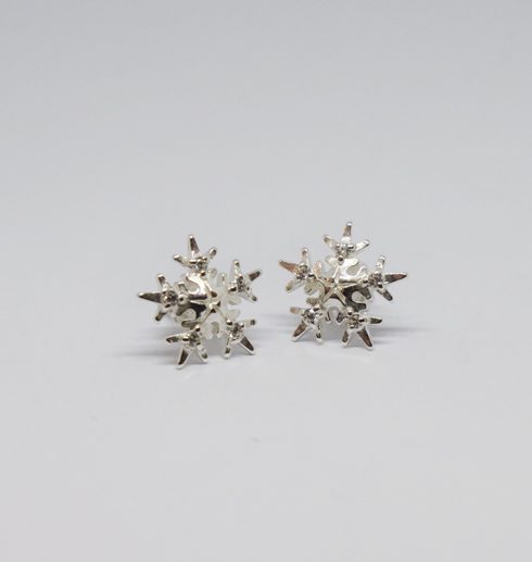 "Snowflake"-earrings