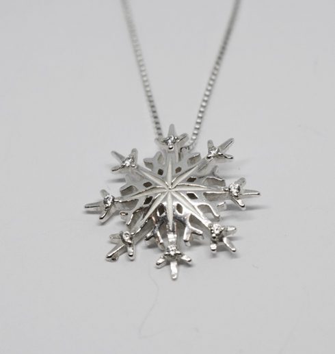 "Snowflake"-necklace