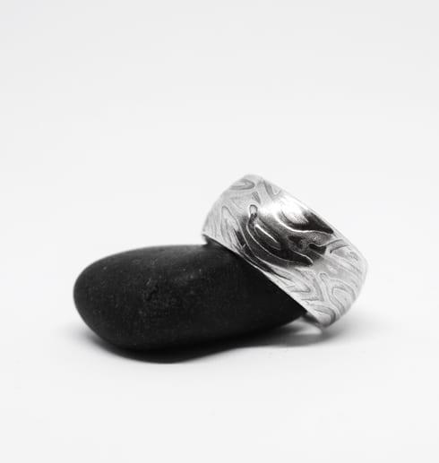 "Wave" kupad ring