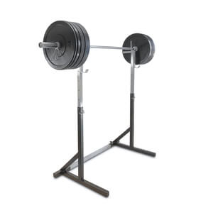 Bumper Skivstångsset 120 kg & Ställning, JTC Power