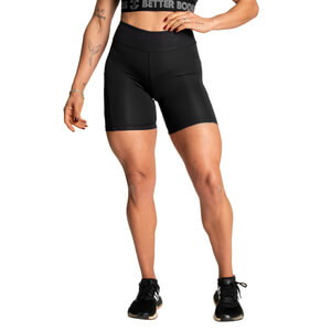 High Waist Shorts, black, large