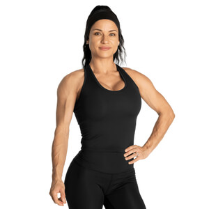 Core Crop T-back, black, large