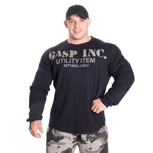 Thermal Gym Sweater, asphalt, xxxlarge