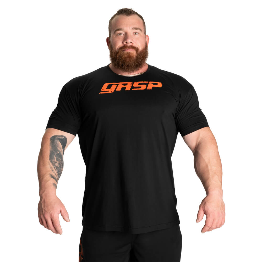 Legacy Gym Tee, black/flame, xxxlarge