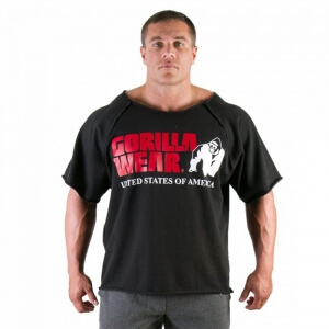 Classic Workout Top, black, large/xlarge