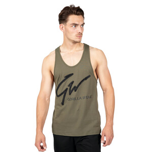 Evansville Tank Top, army green, xxxlarge