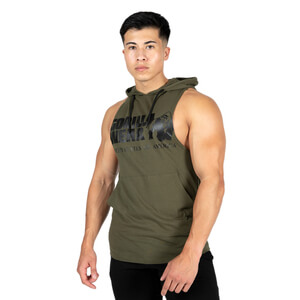 Rogers Hooded Tank Top, army green, xxxlarge