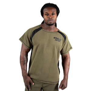 Augustine Old School Work Out Top, army green, xxlarge/xxxlarge