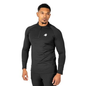 Gorilla Wear Hamilton Hybrid Long Sleeve, black, xxlarge