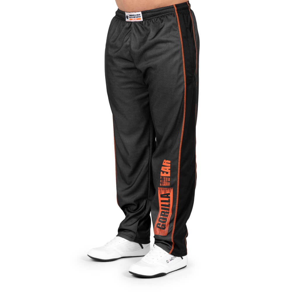 Wallace Mesh Pants, grey/orange, large/xlarge