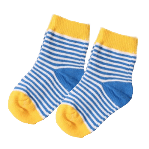 Sverige babysocka blårandig