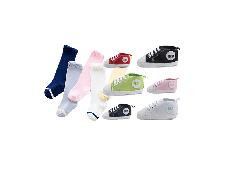 Favvo babysockor 5-pack med babysko