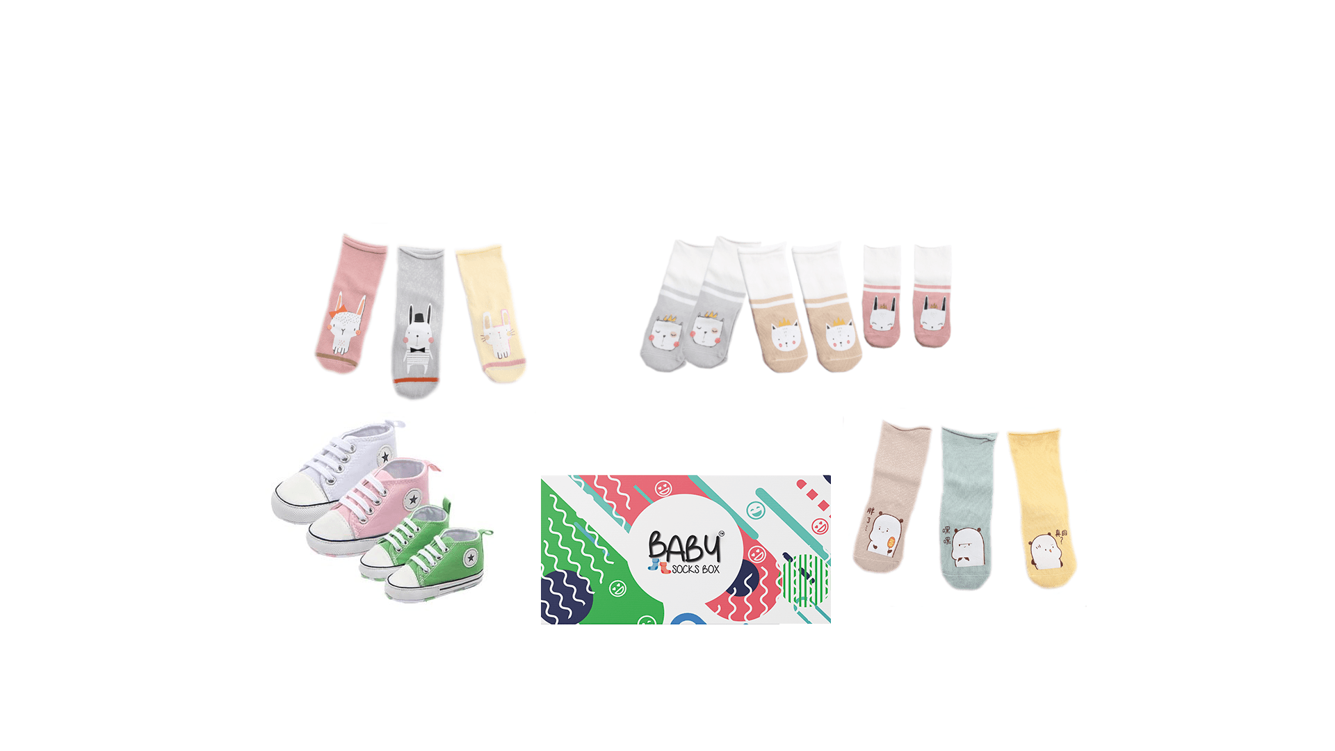 Knähöga Filurerna Socksbox