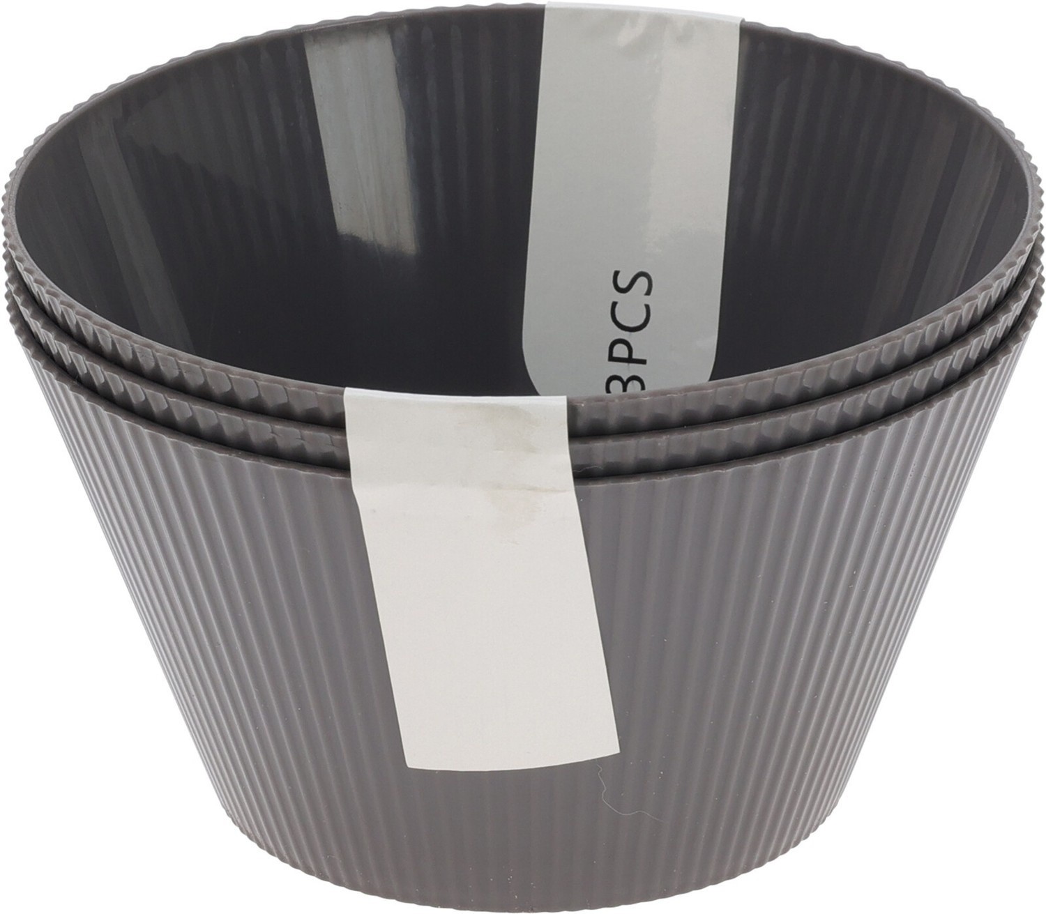 Skål Grå 3-pack Melamin