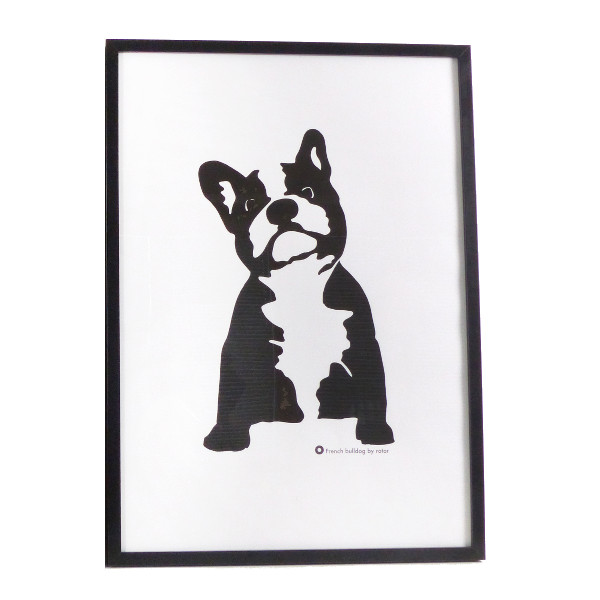 Stor French Bulldog affisch - Rotor