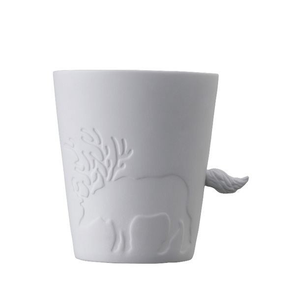 Mugtail Mugg med djurmotiv och svans - Ren