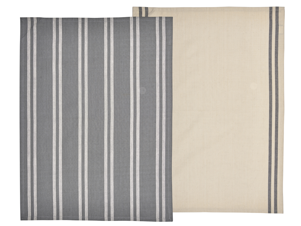 Södahl Soft Kökshandduk 70 x 50 cm 2 st Grey/grå