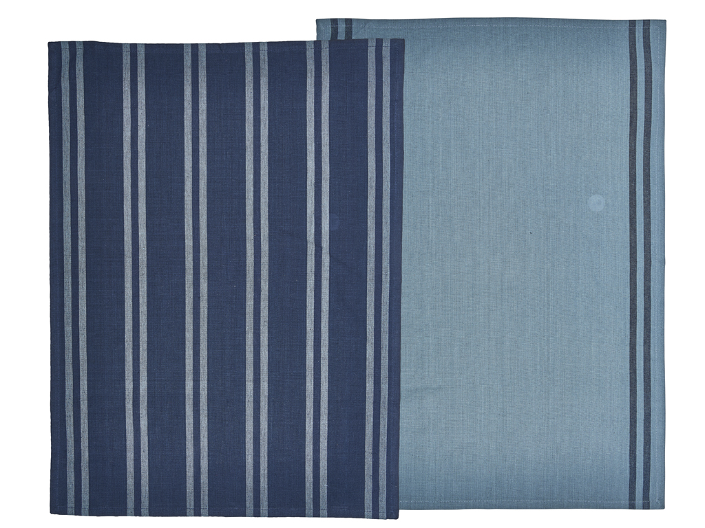 Södahl Soft Kökshandduk 70 x 50 cm 2 st Indigoblå
