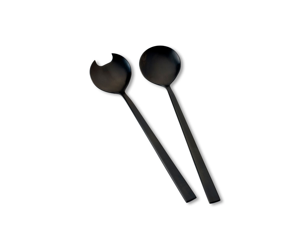 BITZ salladsset 23 cm 2 delar Svart