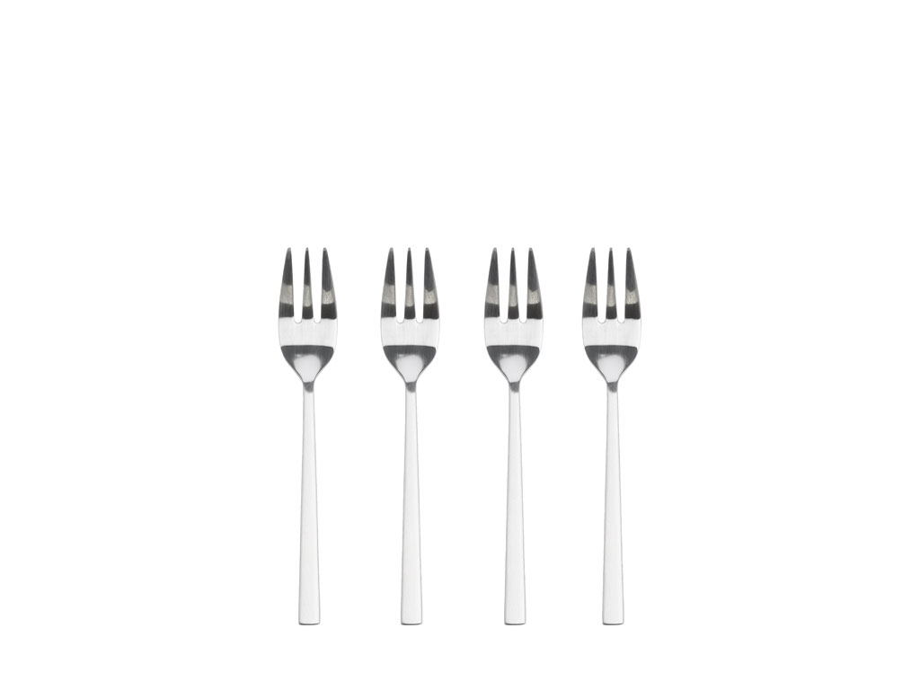 BITZ Tårtgaffel 14,4 cm 4 st Stål