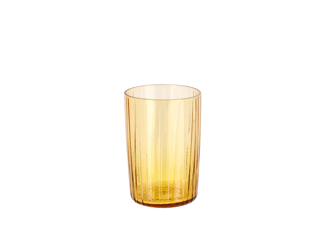 BITZ Kusintha Vattenglas Dia 7 x 10,5 cm 28 cl 4 st Amber