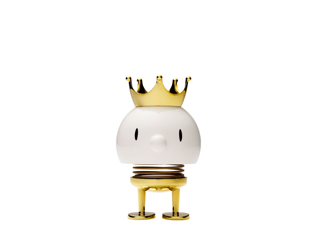 Hoptimist King Hoptimist 7,4 x 8,5 x 11,4 cm White/vit