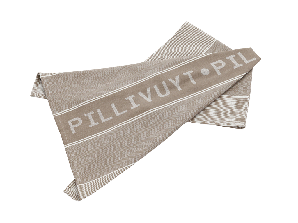 Pillivuyt Kökshandduk 80 x 50 cm Vit Återvunnen bomull