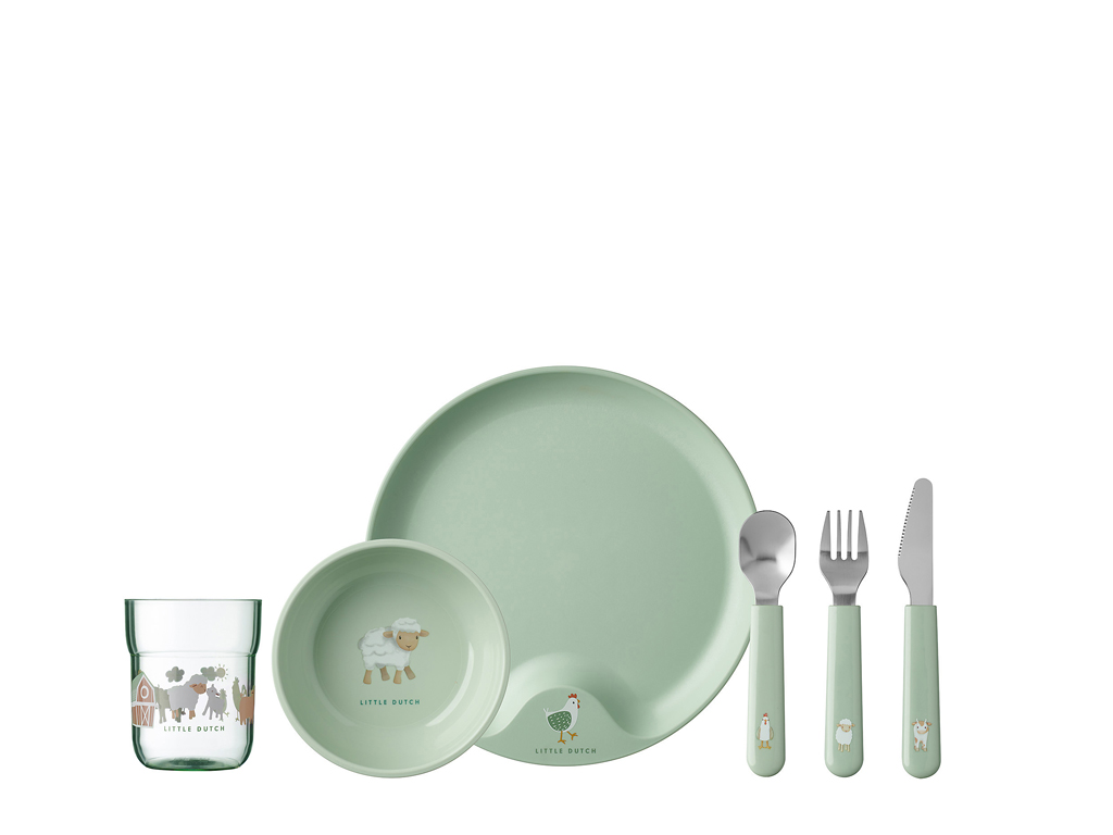 Mepal Mio Barnset Little Farm 6 delar