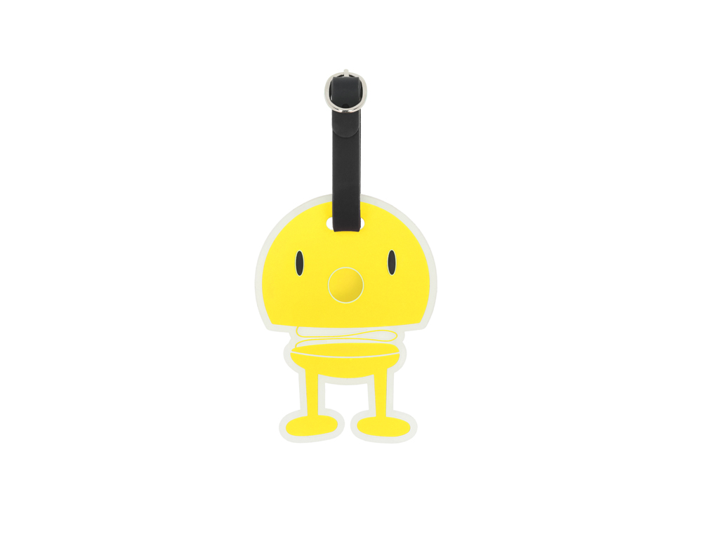 Hoptimist Bag tag Hoptimist 10,5 x 8 x 0,7 cm Yellow/gul