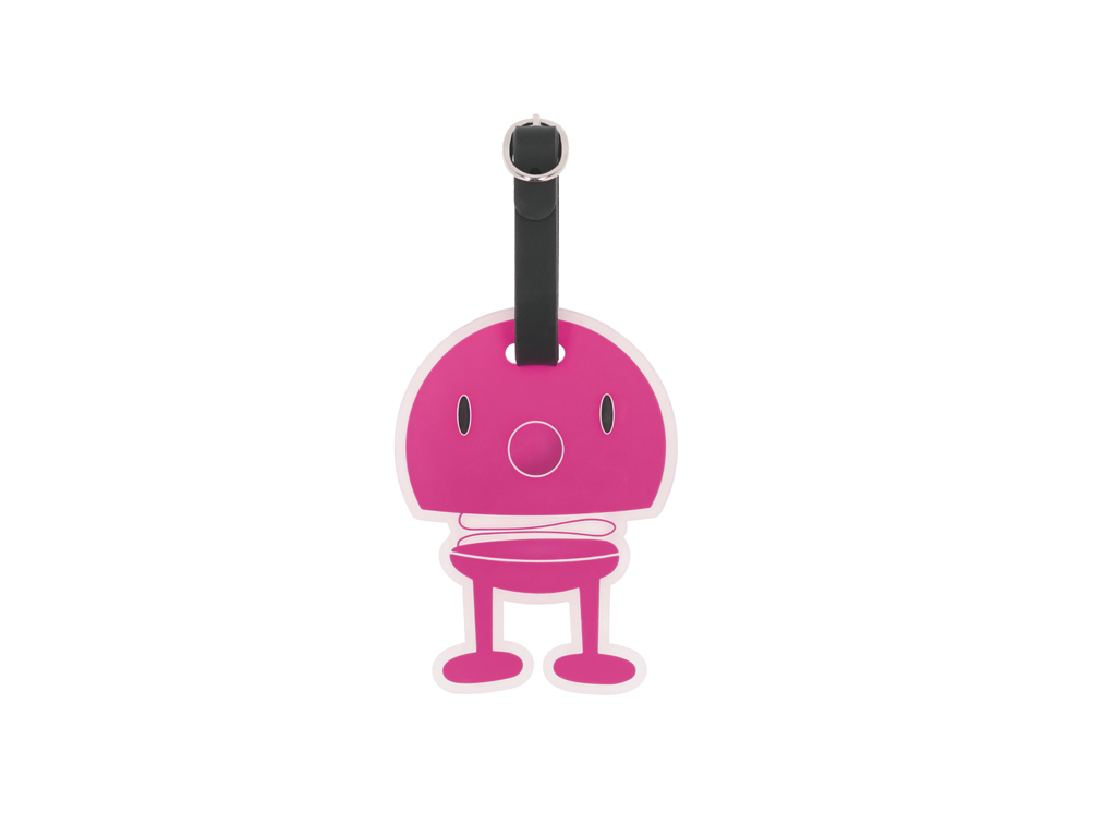 Hoptimist Bag tag Hoptimist 10,5 x 8 x 0,7 cm Pink/rosa