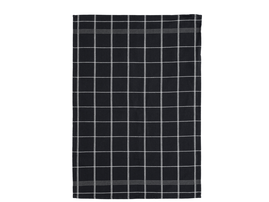 Södahl Minimal Kökshandduk 50 x 70 cm Black/svart