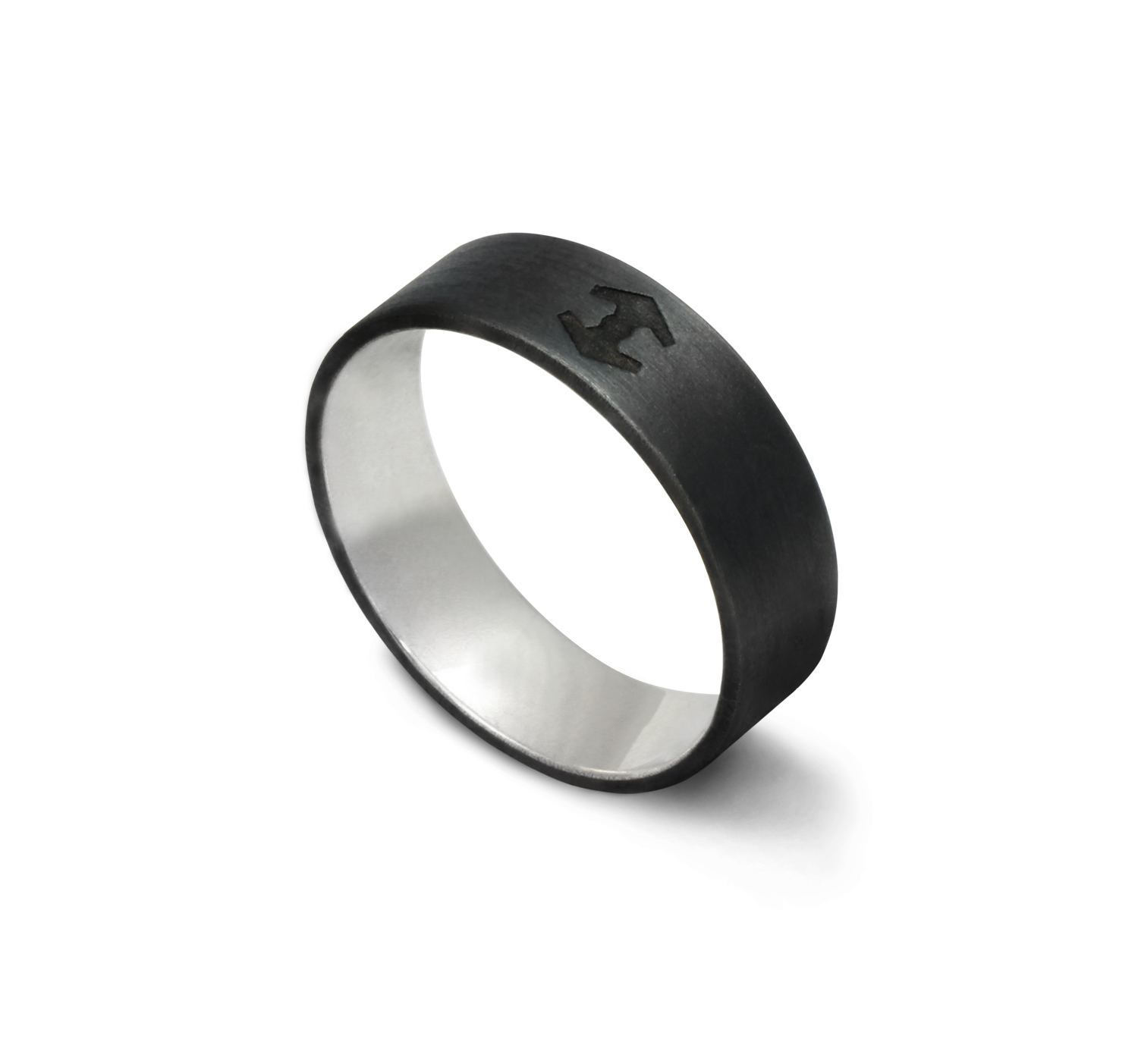 Arc – Patinerat Sterling Silver - 16